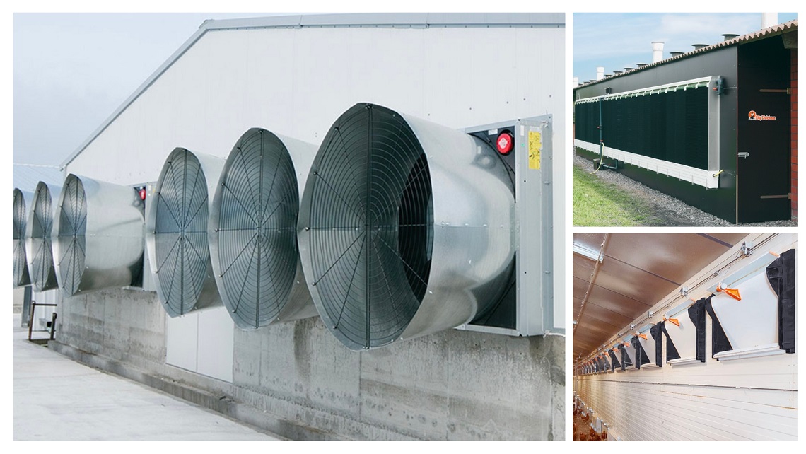Big Dutchman designs and supplies climate control systems that maintains the perfect environmental conditions for your farms