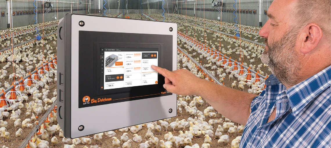 Viper Touch climate computer system controls all critical aspects of the entire house.