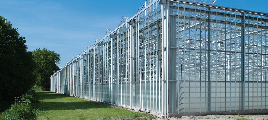 Greenhouses are increasingly being constructed using modern technology.
