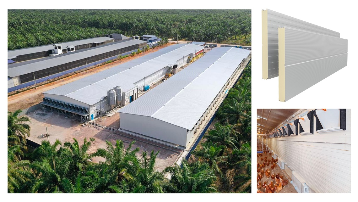 Enhanced Insulation structures with sidewalls made with prefabricated panels